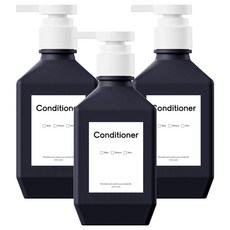 newnlook Poli 按壓瓶 洗髮精 沐浴乳 補充瓶 廚房洗潔精 空瓶 一般型 400ml + B標籤貼紙 潤髮乳 套組, 3套, 深灰色(空瓶)