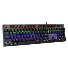 g-clicker 特殊機械式有線鍵盤, 黑色, 青軸, GK-K510X