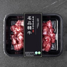 횡성한우 1+등급 국거리용 (냉장), 300g, 1개