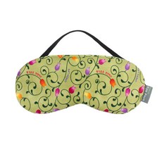 草本熱敷眼罩 卡其綠色, 1件, 1個