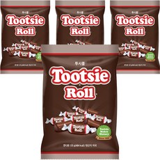 Tootsie Roll 巧克力太妃糖, 4袋, 135g