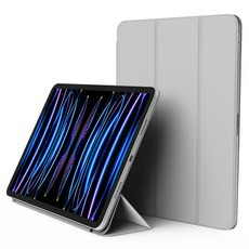elago iPad Pro 4代 / 3代 / 2代 11 磁吸式對開保護殼 可拆卸式, 淺灰色, 1個