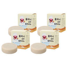 돌피니 순한 율무 비누, 100g, 4개