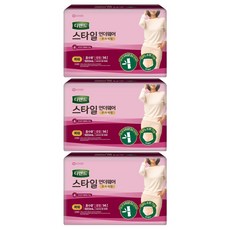 디펜드 여성용 프리미엄 스타일 언더웨어 성인기저귀 파워, 중형, 14개입, 3개
