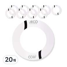 제이엔코 워머기 카라 화이트, 20개