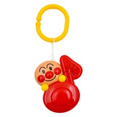BABY LABO ANPANMAN 麵包超人 旋律腦科學 好心情音樂按鈕, 1個, 紅色