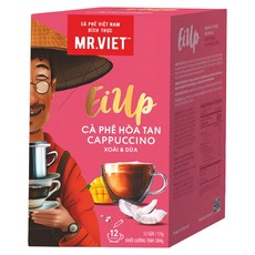 MR.VIET 芒果椰子風味 17g 12包 1盒 越南即溶咖啡 享受熱帶風味