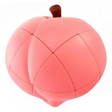 泛新 水果魔方 益智玩具 訓練手眼協調能力 激發空間想像力, 1入, 水蜜桃