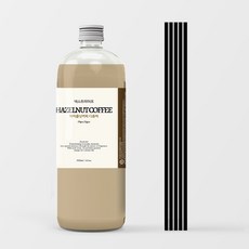 넥스트라이프 디퓨저 리필 + 스틱 5p 세트, 헤이즐넛커피, 500ml, 1개