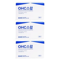 에이치엘비 OHC 스왑 알콜솜, 100매입, 3개