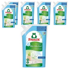 Frosch 德國小綠蛙 洗碗機專用環保光潔劑, 強化洗碗機烘乾效果，避免水漬水垢殘留，碗盤潔淨更亮白, 750ml, 6包