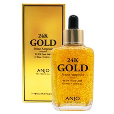 ANJO 24K黃金高級安瓶, 90ml, 1入