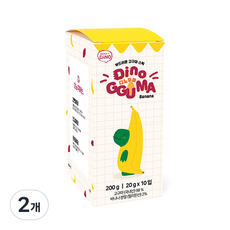 오가닉디노 부드러운 고구마 스틱 디노꾸마 10p, 바나나