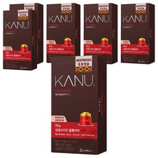 카누 싱글오리진 콜롬비아 네스프레소 호환 캡슐커피, 5.7g, 10개입, 6개