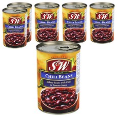 S&W 辣豆, 6個, 400g