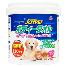 JOYPET 寵倍家 寵物用梳理巾, 130入, 1桶