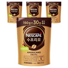 네스카페 수프리모 아메리카노, 180g, 1개입, 4개