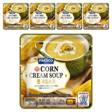 OTTOGI 不倒翁 即食奶油玉米濃湯, 180g, 5包