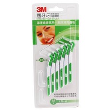 3M 護牙牙間刷 L型, 1mm, 12支, 1組