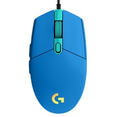logitech G 羅技G G102 遊戲滑鼠 8000 DPI LIGHTSYNC RGB, 炫光藍