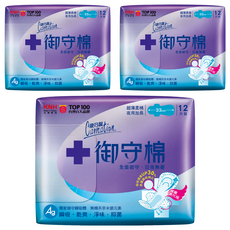 康乃馨 御守棉夜用衛生棉 33cm, 夜用型, 36片, 1組