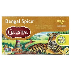 CELESTIAL SEASONINGS 詩尚草本 肉桂香料茶 無咖啡因草本茶, 2.35g, 20包, 1盒