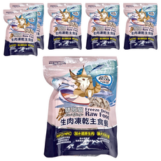 Cat Glory 驕傲貓 貓犬共享生肉凍乾主食餐, 鱈魚, 100g, 6包