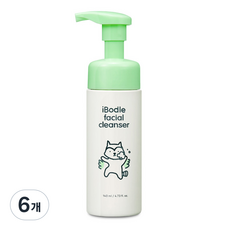 아이보들 페이셜 클렌저, 6개, 140ml