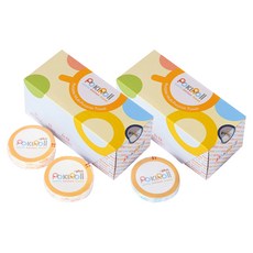 Pockyroll Plus 吸吮壓縮抹布, 2個