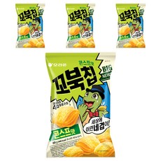 꼬북칩 콘스프맛, 80g, 4개