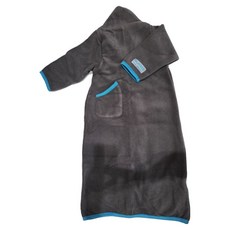 NuKME 兒童時尚多功能創意袖毯 Mini Gownket 85cm, 鐵灰色