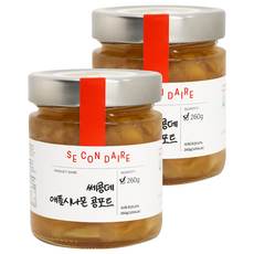 SECONDAIRE 蘋果肉桂糖漬水果, 260g, 2個