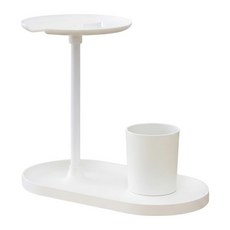 吹風機固定支架, 1個, 白色