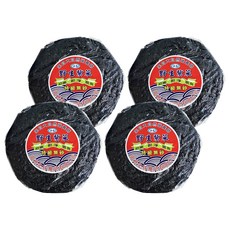 如意 野生紫菜餅, 幼嫩乾燥脆爽, 特級無砂, 60g, 4包