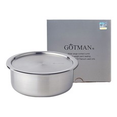 Gotman Tongz 圓筒形密封容器 6號 600ml, 1個, 單品