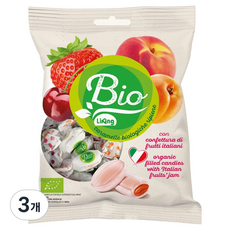 Liking BIO有機水果果醬田野糖, 3個, 90g