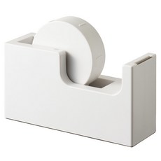 MUJI 無印良品 ABS 膠帶台 15.5 x 5 x 8.5cm, 淺灰色, 1個