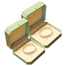 바미샵 팔찌 시계 비드 케이스, 민트, 2개