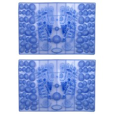 CANTOS 穴位指壓墊 CT-720K, 2個, 透明藍