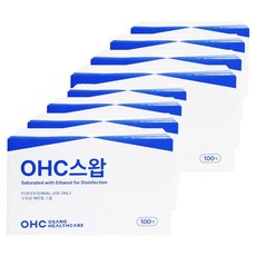 에이치엘비 OHC 스왑 알콜솜, 100매입, 8개