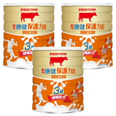 RED COW 紅牛 康健保護力奶粉 1.5kg, 3罐