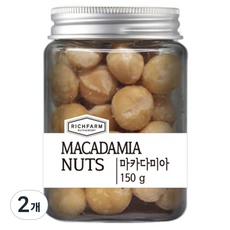 RichFarm Nuts 頂級夏威夷果, 2個, 150g