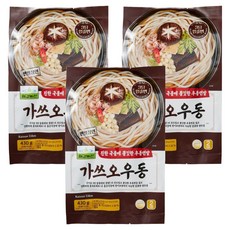 Chilkabnongsan 鰹魚烏龍麵, 3個, 430g