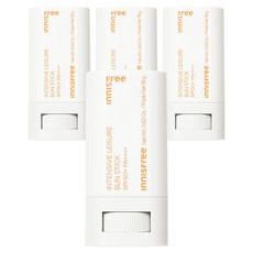 이니스프리 인텐시브 레져 선스틱 SPF50+ PA++++, 18g, 4개
