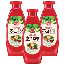 Haepyo [Sajo Daerim] Haepyo Sunchanggung Chogochujang, 530g, 3瓶
