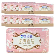 雪芙蘭 柔膚香皂, 130g, 16個