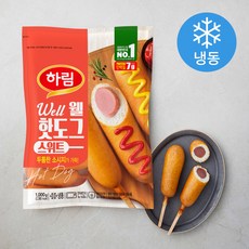 하림 웰 핫도그 스위트 (냉동), 70g, 14개입, 1개