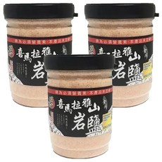 元泰碩宴 喜馬拉雅山食用岩鹽, 600g, 3罐