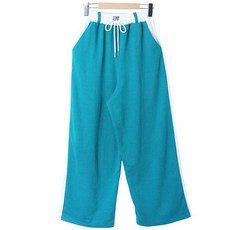 CHICBLACK 女款Deubujah彩色拼色寬鬆鬆緊褲 cppt11986k33