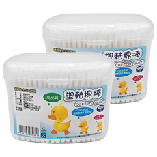 D&T 德技生化 塑軸棉花棒, 400支, 2組